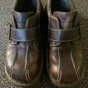 Dr Martens Mary Janes Brown Leather